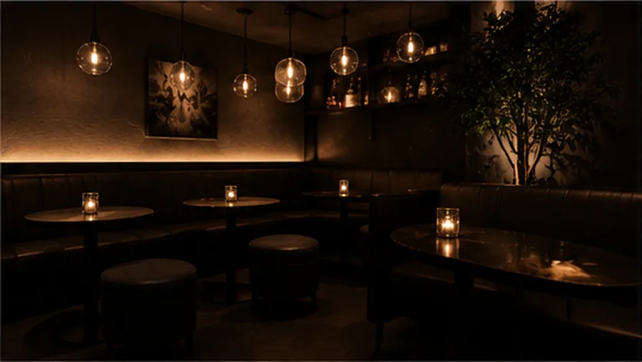 Bar Eventailの地下ラウンジ席