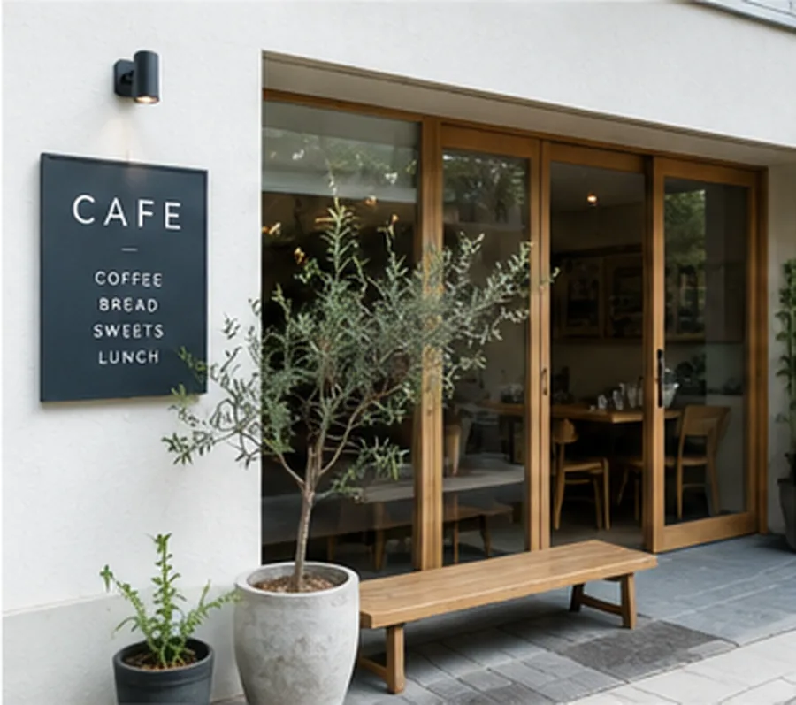 ÉVENTAIL COFFEEの外観